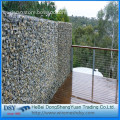 welded gabion box for stone retaining wall